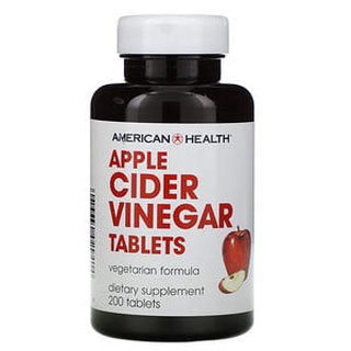 🇸🇬🔥(READY STOCK) 200pcs American Health, Apple Cider Vinegar Tablets, 200 Tablets
