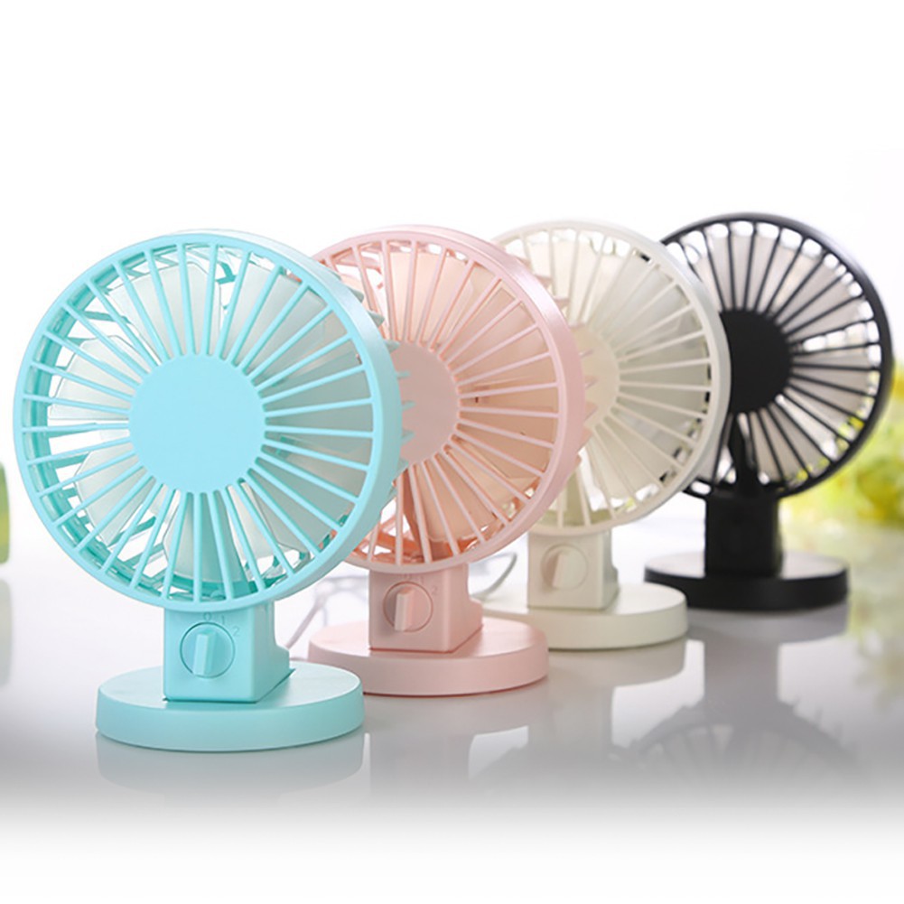 Ultra Quiet Desktop Mini Usb Desk Fan Silent Fan With Double Side