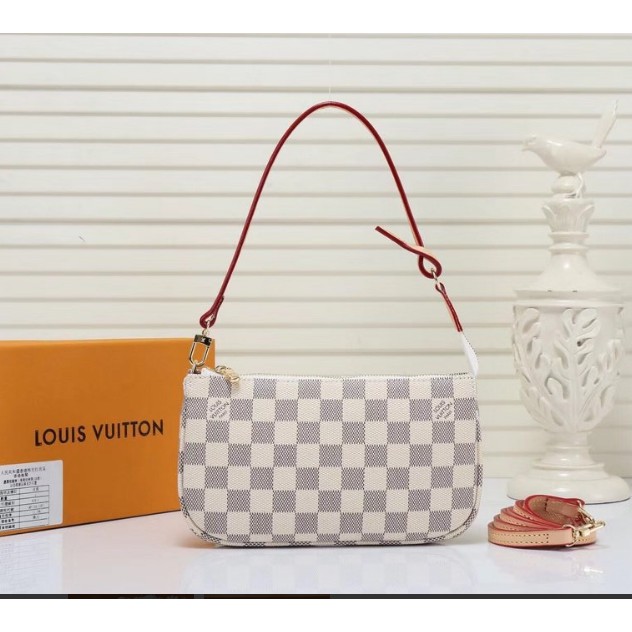 louis vuitton white shoulder bag