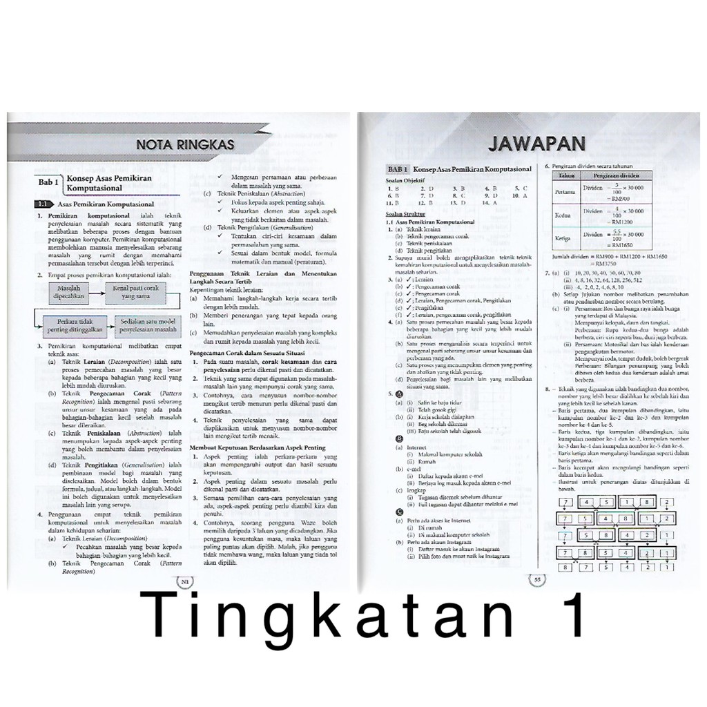 Pan Asia Practical Practice Book Pa21 Asas Science Computer Level 1 2 3 Based On Kssm Shopee Singapore