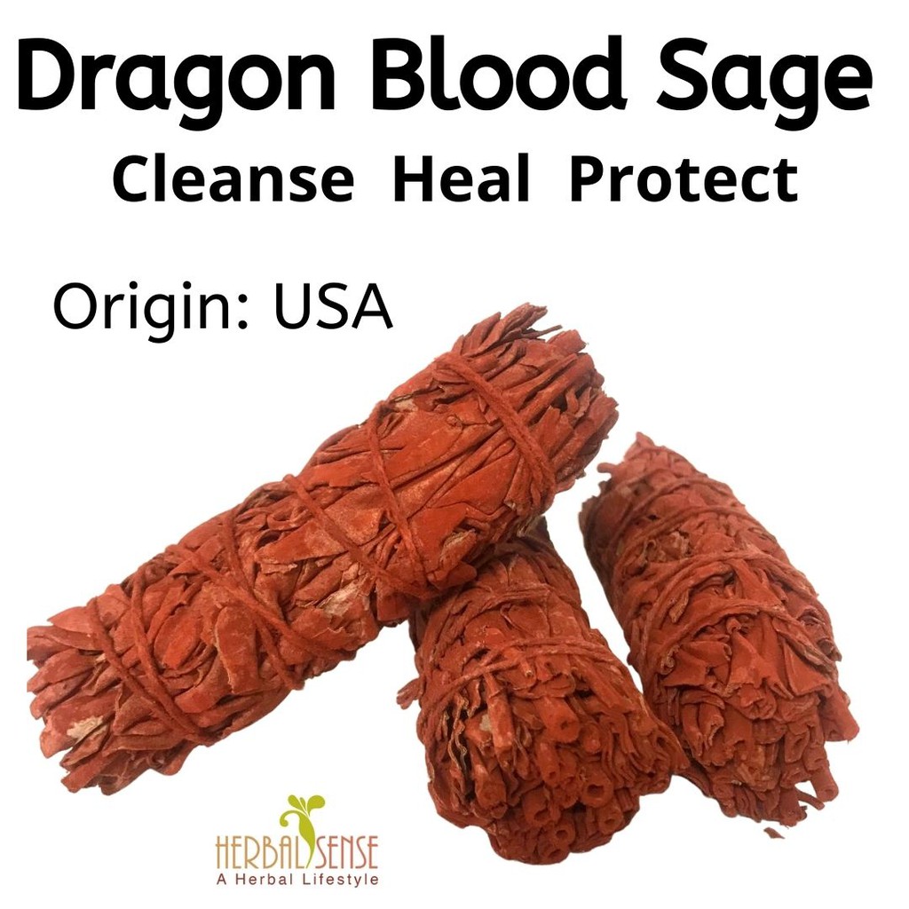 Dragon Blood White Sage Cleanse, Heal and Protect Shopee Singapore