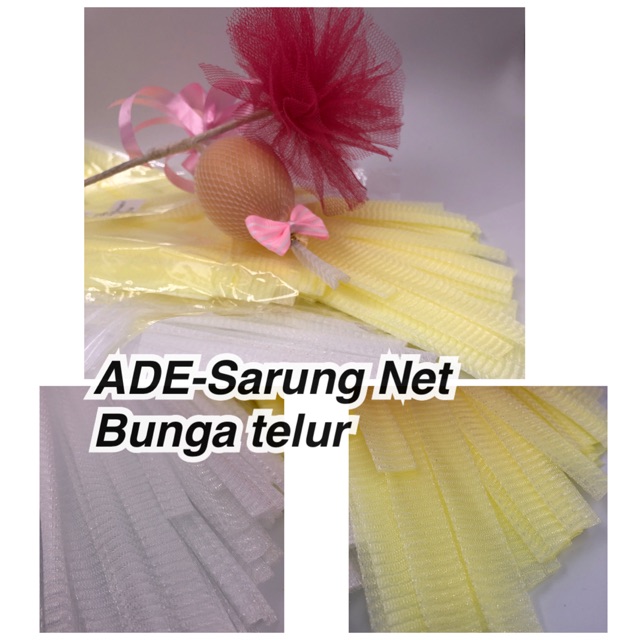 Ade Flower Netting Cover Egg Shell Chocolate Fruit Netting Shopee Singapore