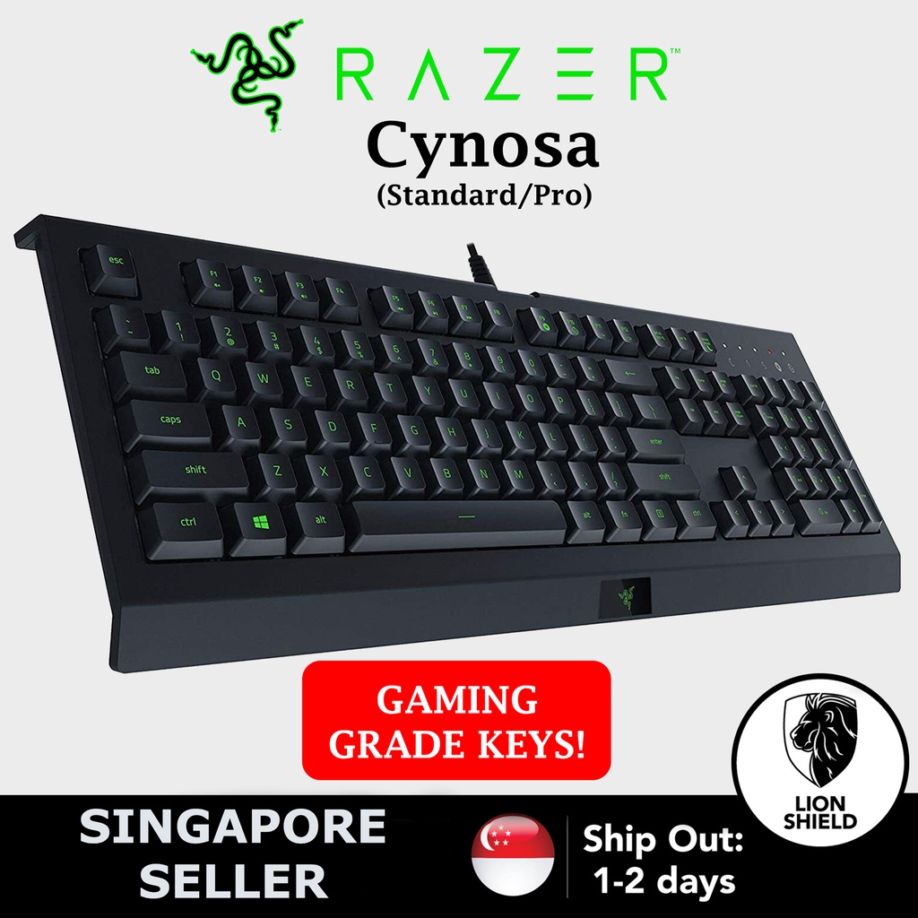 Sg Razer Cynosa Cynosa Pro Gaming Keyboard Individually Backlit