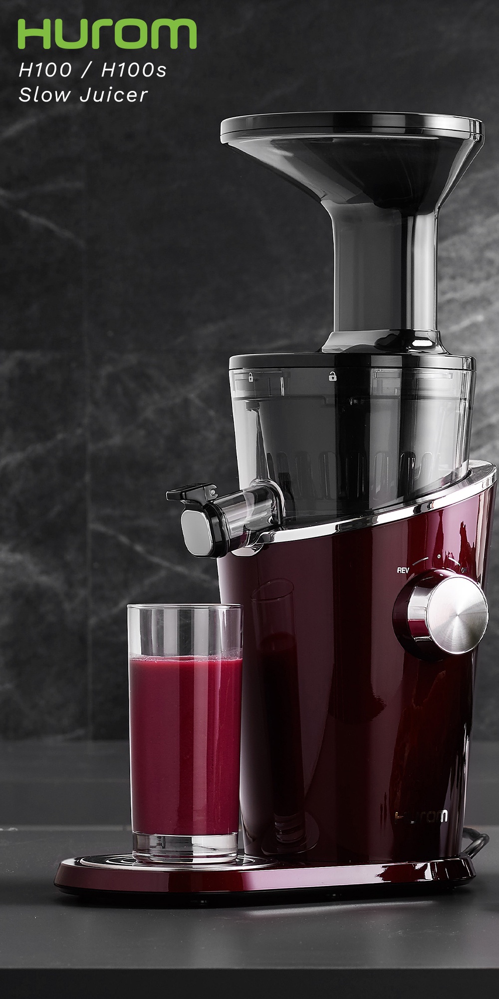 HUROM H100 / H100s Slow Juicer Shopee Singapore