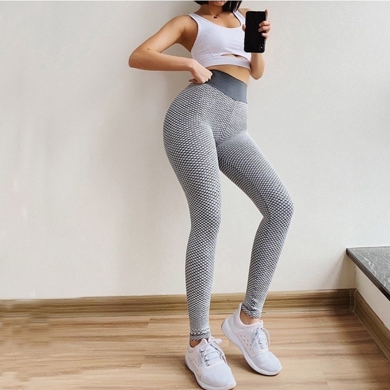 Eoyles gy Attractive Women High Waist Printed Chickens and Eggs Workout Yoga Pants Leggings 