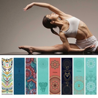 30*100 cm 8 Types Yoga Towel Print Qucik Dry Non-Slip Foldable Yoga Pilates Camping Towel Exercise Fitness Blanket