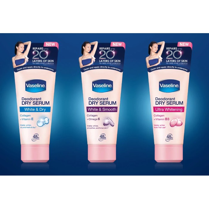 Vaseline Deodorant Dry Serum 50ml Shopee Singapore