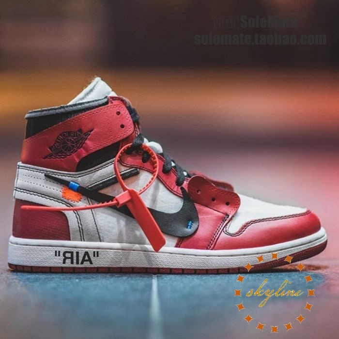 ow chicago jordan 1