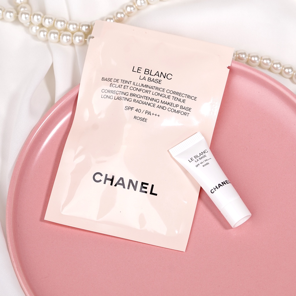 Chanel Le Blanc La Base Correcting Brightening Makeup Base SPF40 /PA ...