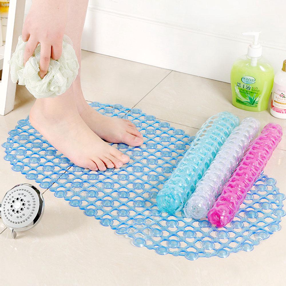 Large Strong Suction Anti Non Slip Bath Shower Mat Foot Pvc