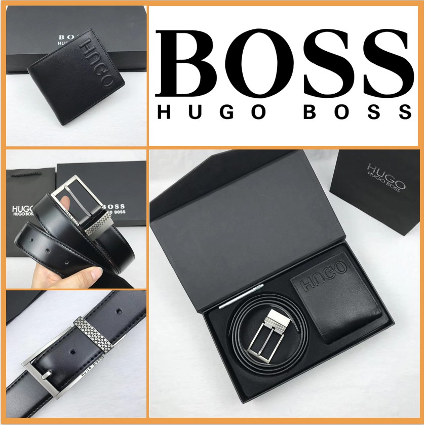 hugo boss belt gift box