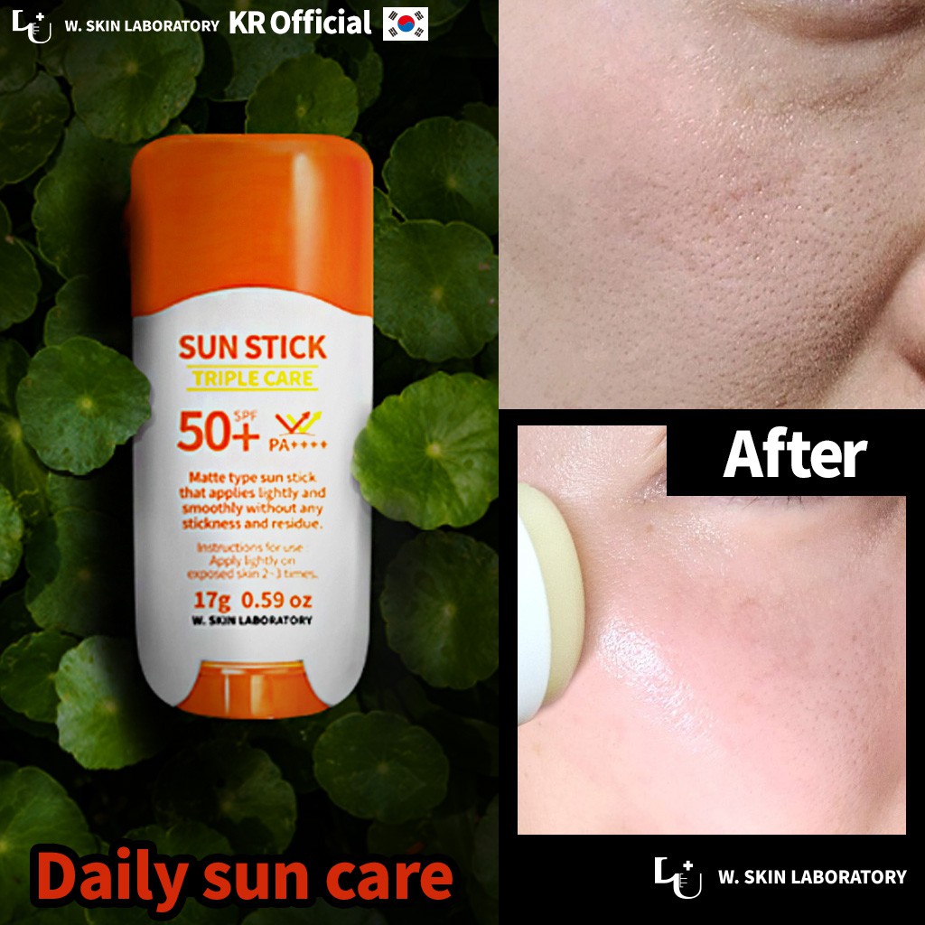 Freebies 【W.SKIN LAB OFFICIAL】 TRIPLE CARE SUN STICK 17g/ UV / SPF