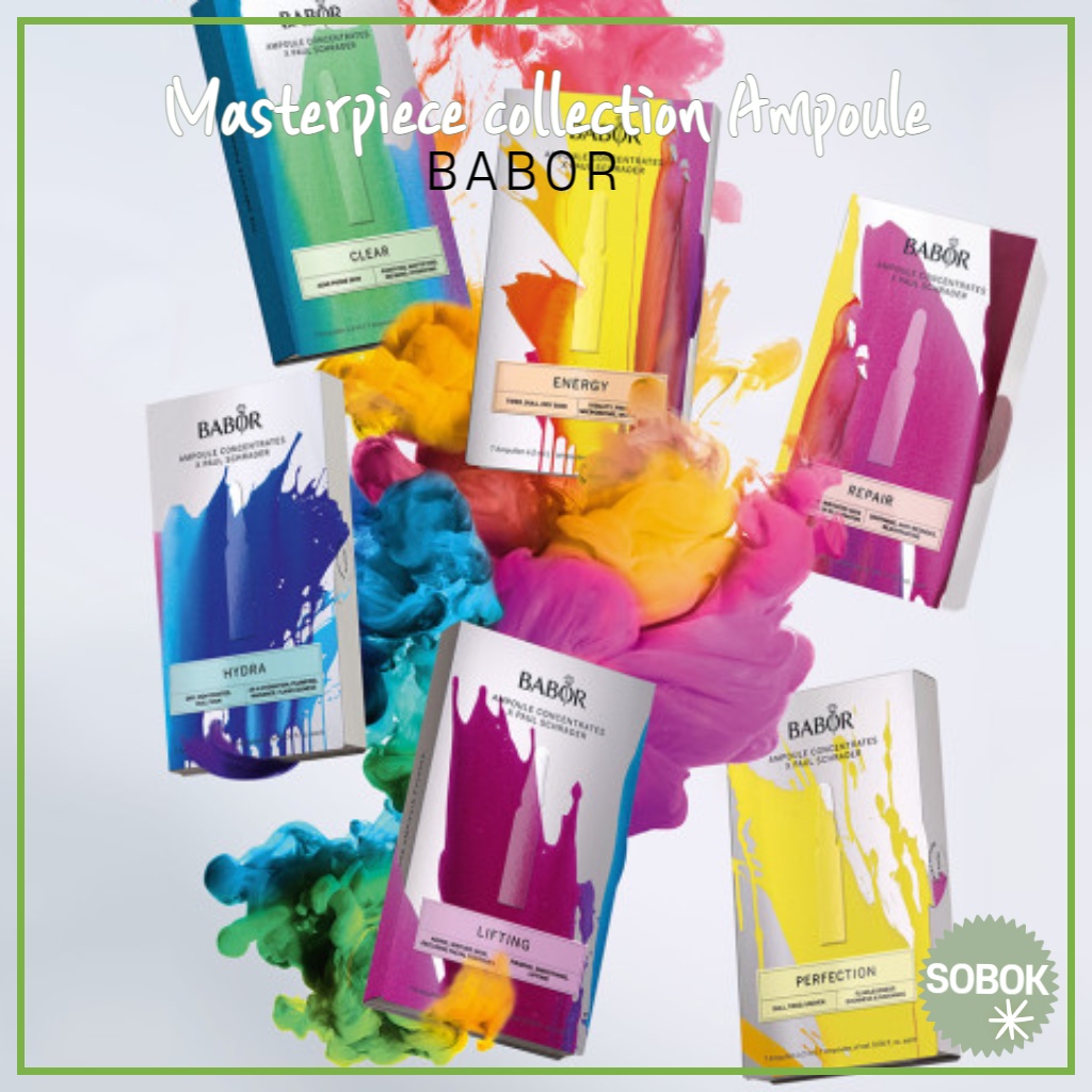 [BABOR] The Masterpiece Collection Ampoule 6 Types (2ml *7) Shopee Singapore