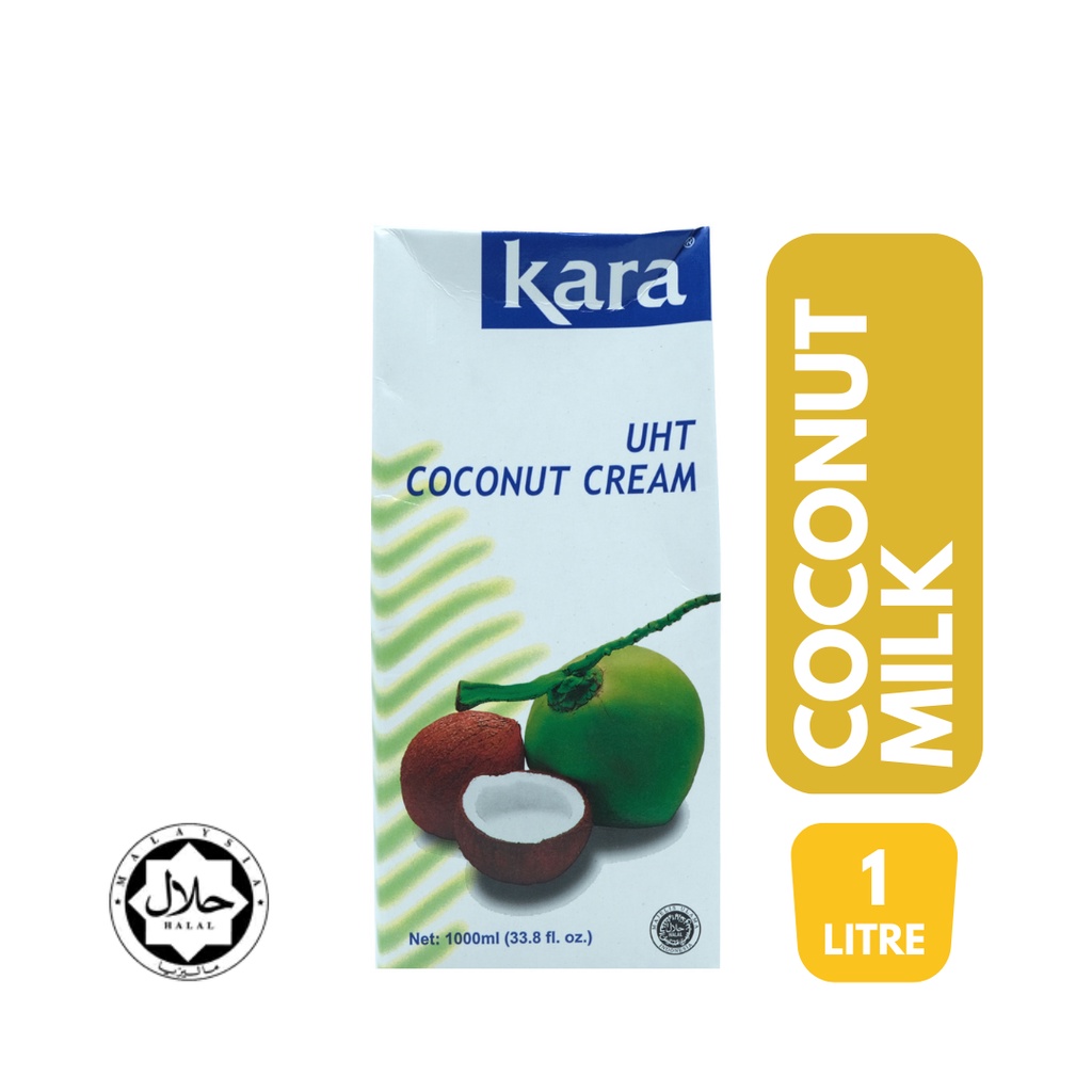 Coconut Cream 1L Kara UHT [Halal] Shopee Singapore
