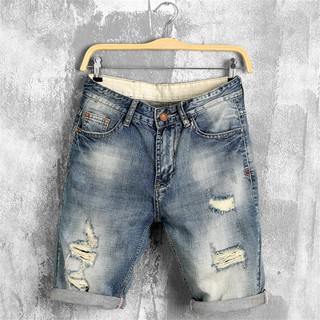 Vios Summer Denim Shorts Male Jeans Men Jean Shorts Bermuda Skate Board Harem Shopee Singapore