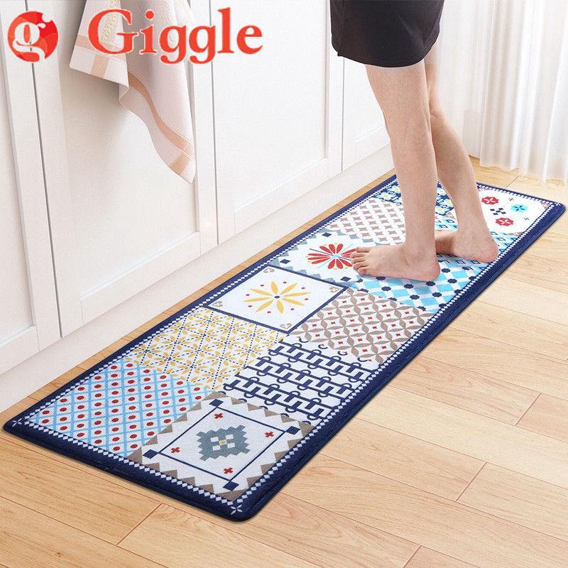 Kitchen Carpet Door Mat Rug Soft Anti Slip Floor Carpet Runner Bathroom Hotel Shopee Singapore