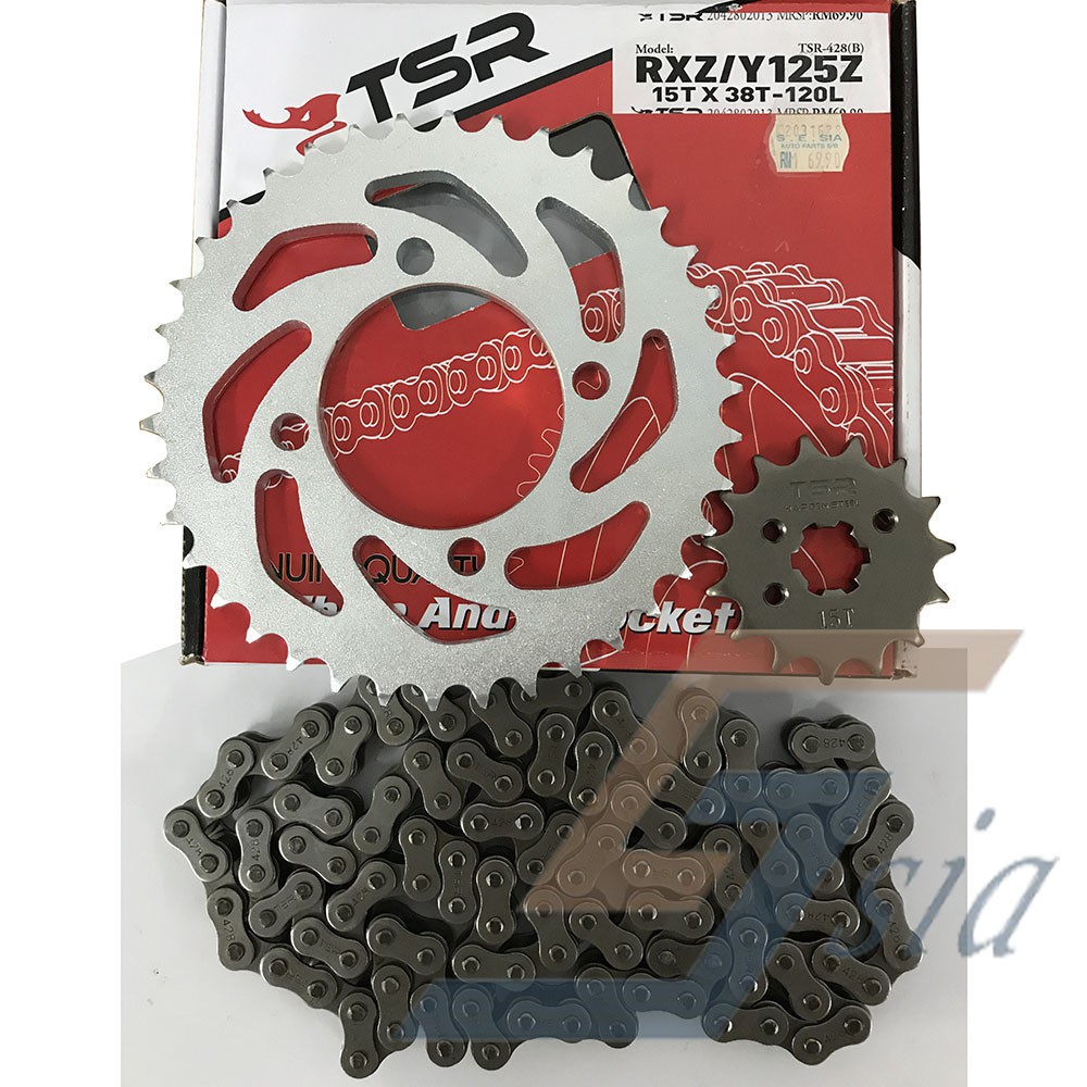 yamaha rxz chain sprocket