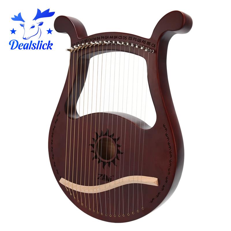 ZANi Lyre Harp,19 String Wooden Lyre Harp,19 String Lyre Unique ...