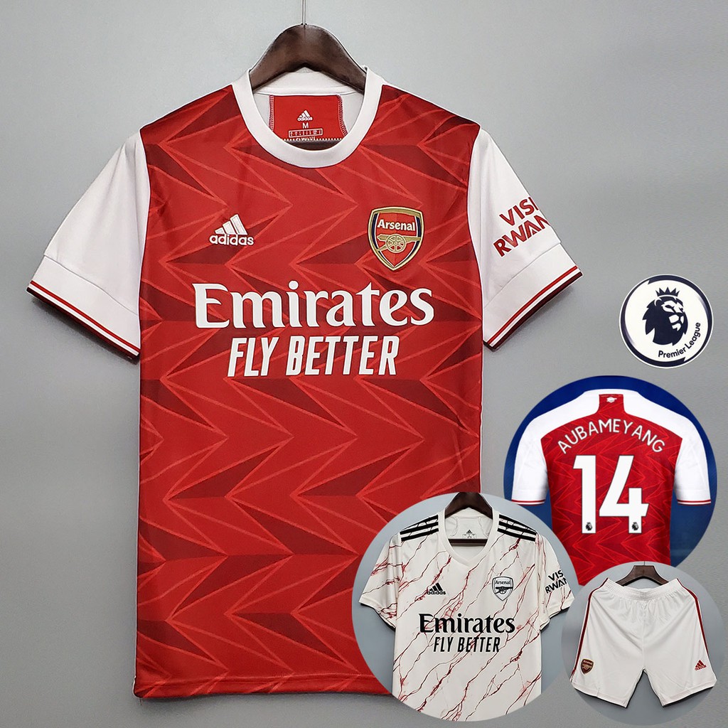 arsenal jersey home and away