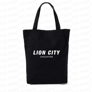 Lion City Singapore Tote Bag (Printing customisation avaliable) #0