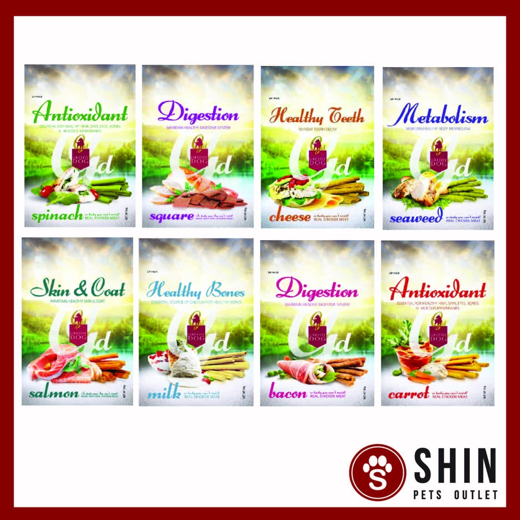 Shop Malaysia Greedy Dog Natural Treats 80g Dog Snack Shopee Singapore