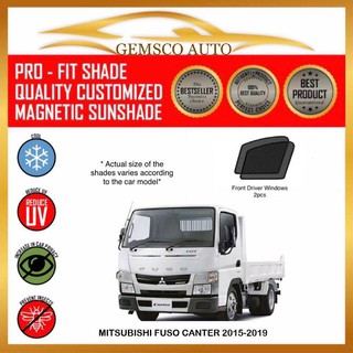 Mitsubishi Fuso Canter 2015 - 2019 ( 2 pcs) Car Magnetic Sunshade