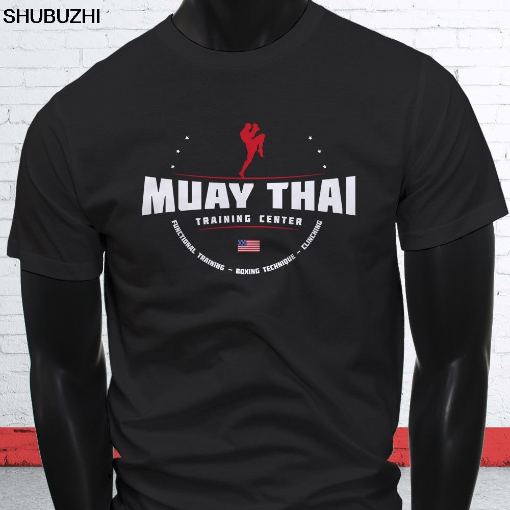 Muay Thai Mma Fight Training Black Belt Fighter Shubuzhi New Arrival Men  New Great Quality Funny Man Cotton Bulk T Shirts | Shopee Singapore