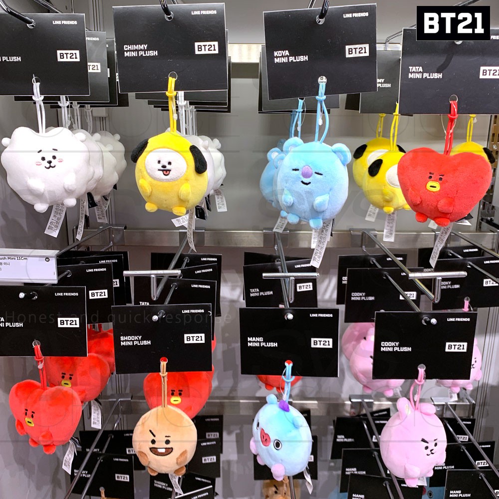 bts plushies bt21