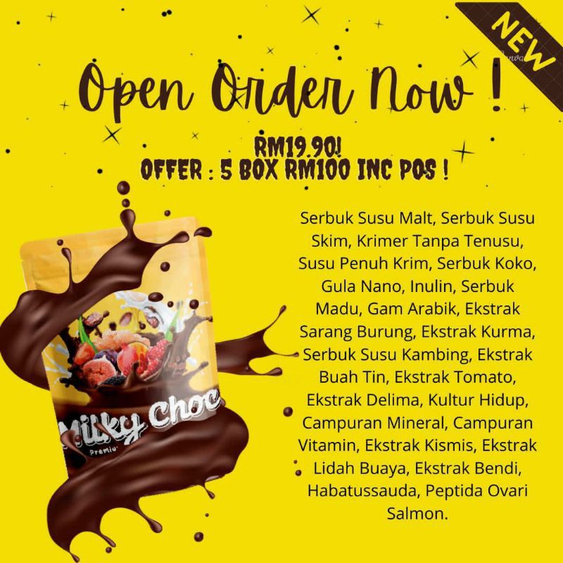 Shop Malaysia Ivory Milky Choc By Ivory Secret Shopee Singapore