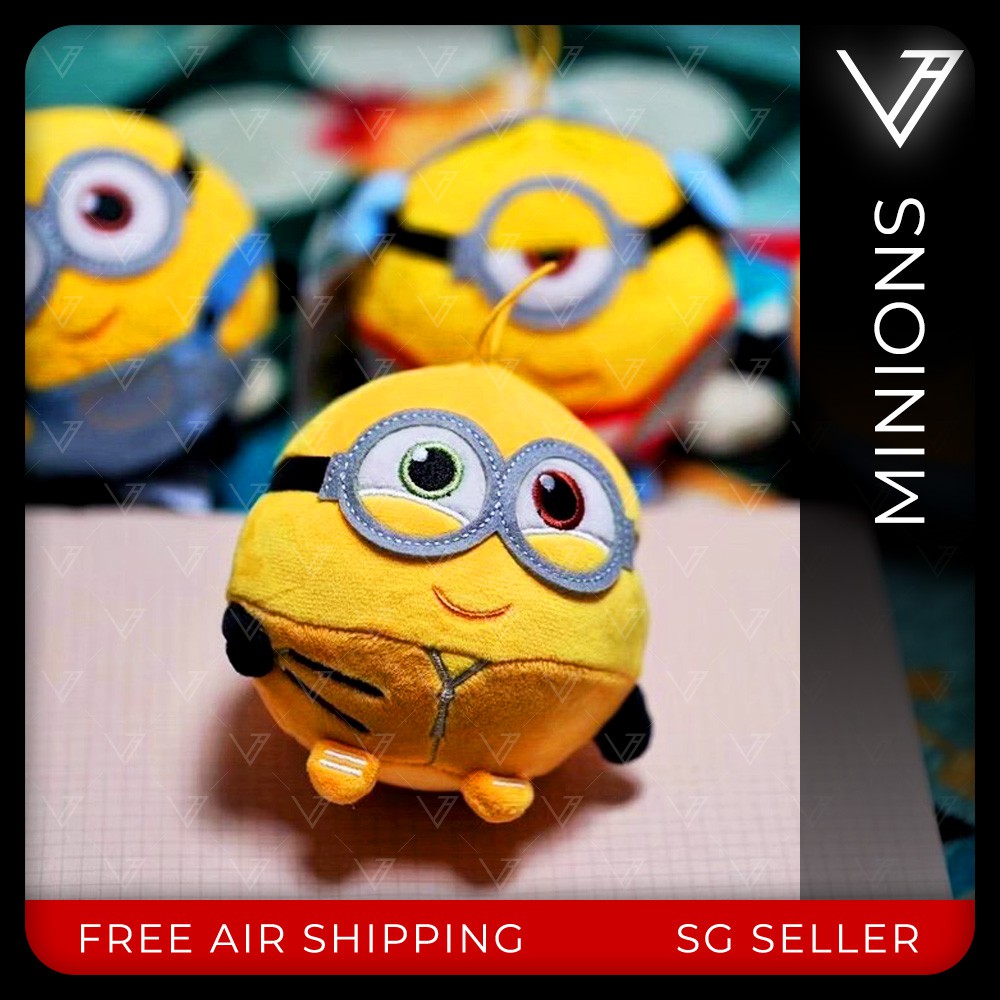 Illuminations Minions The Rise Of Gru Small Plush Set Of 4 Shopee Singapore