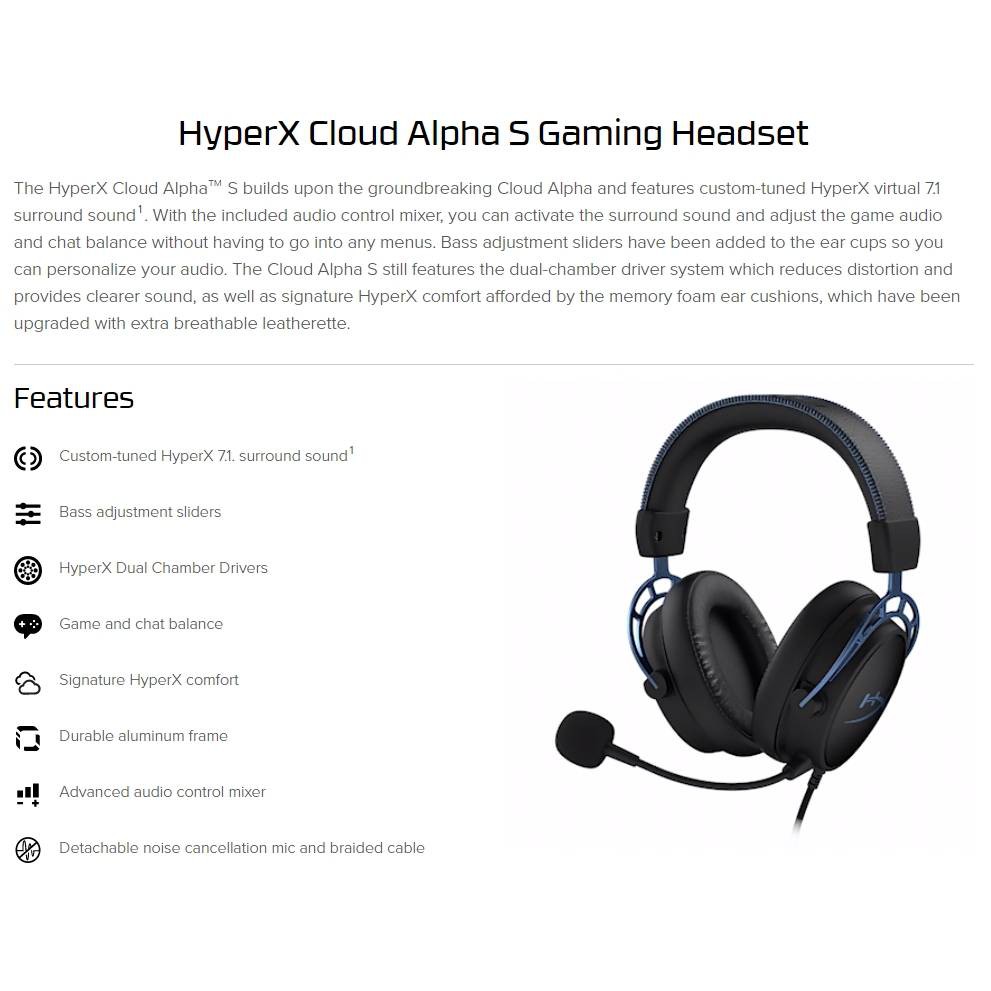 hyperx cloud alpha s 7.1 ps4