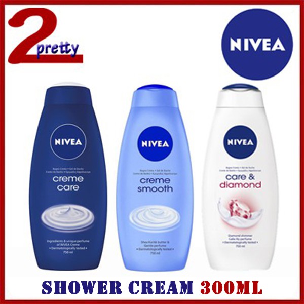 nivea caring shower cream