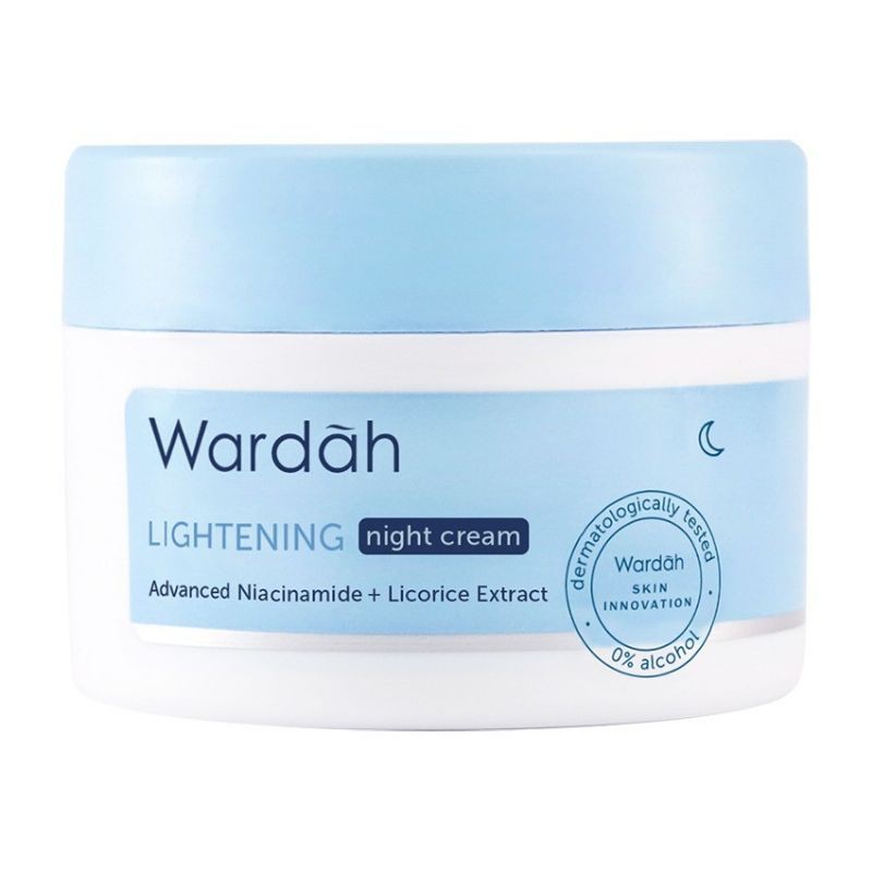 wardah moisturizer night cream