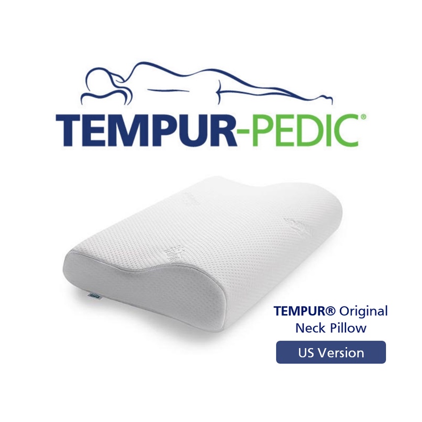 TEMPUR Original Neck Pillow (JP / US Import) S/M/L Sizes Shopee