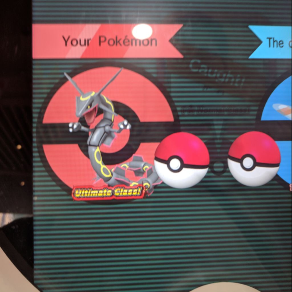 Pokemon Tretta Ultimate Rayquaza