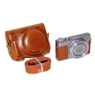PU Leather Camera Bag Case For Canon Powershot G9 X G9X G9 X Mark II G9X2 Camera Cover With Strap