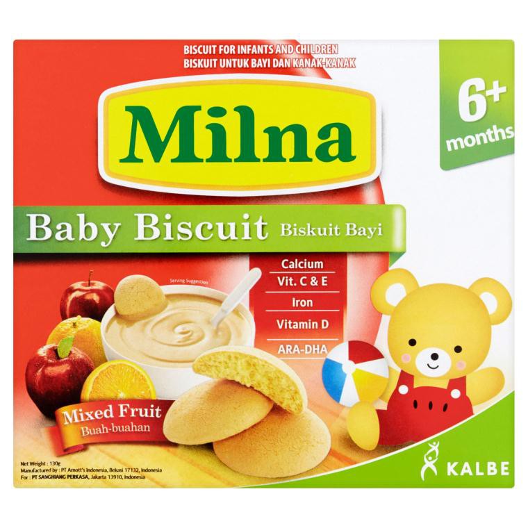 Clearance Milna Baby Rusk Mix Fruit 130g Exp 12 Jun 2021 Shopee Singapore