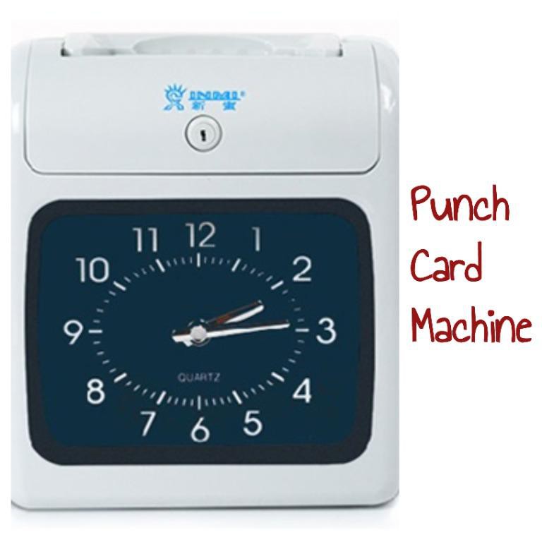 Punch Card Machine Shopee Singapore