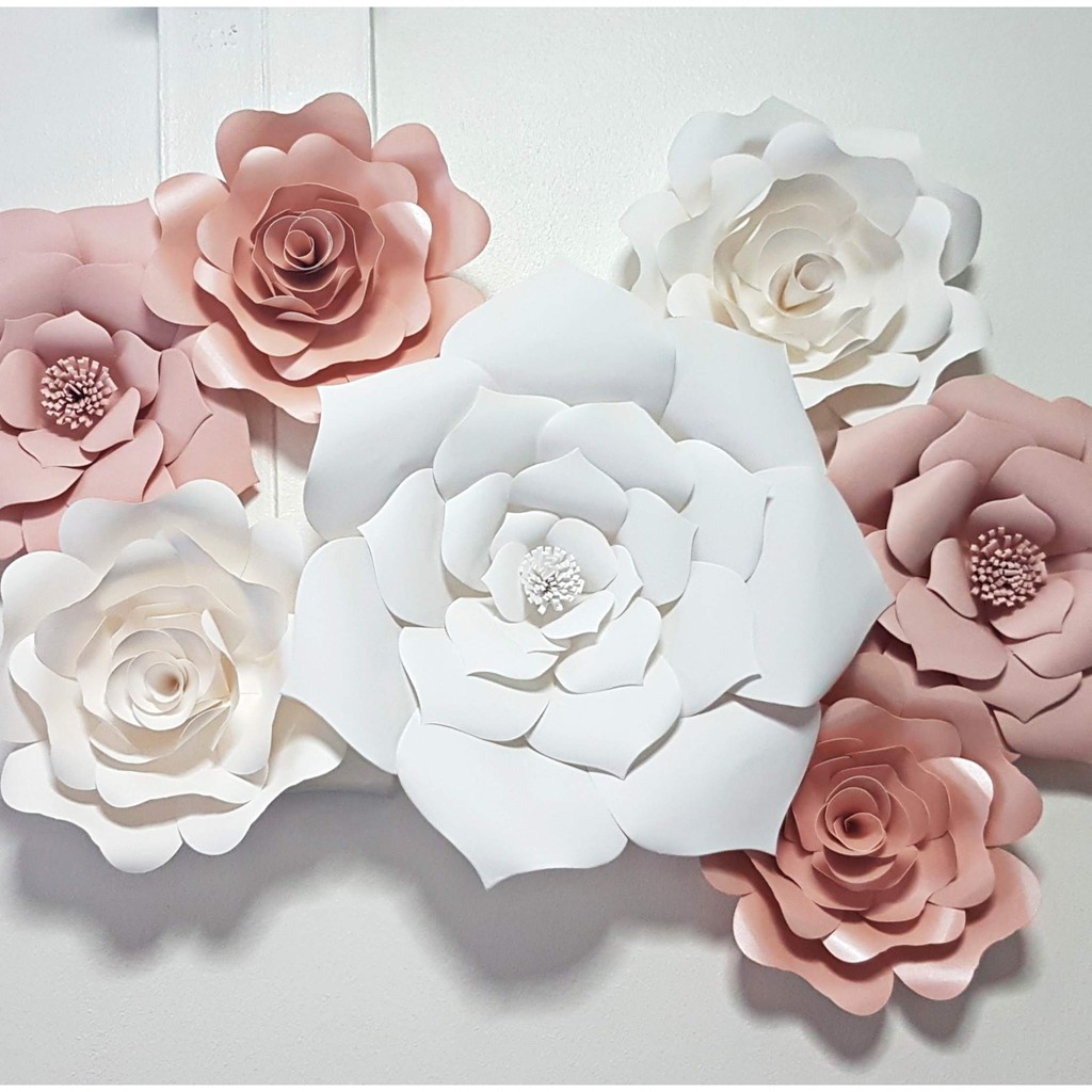 Diy Paper Flower Wall Decorations | Shelly Lighting