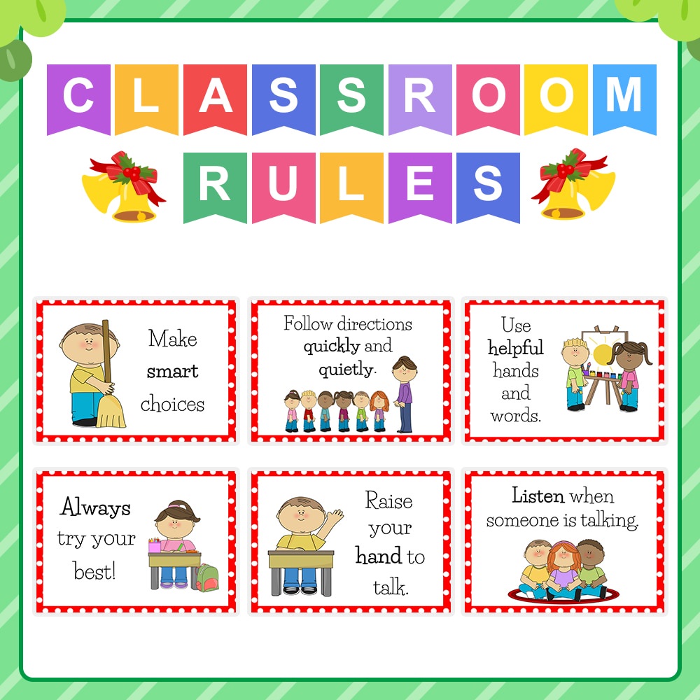 Classroom Rules For 3 Year Olds