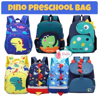 [LIL BUBBA] DINO BAG PRESCHOOL BAG DINOSAUR TIGER MERMAID SCHOOL BAG BACKPACK