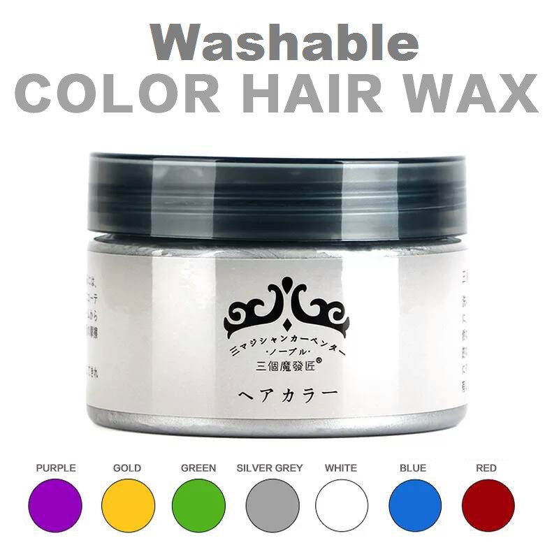 Japan Washable Colour Hair Wax | Shopee Singapore