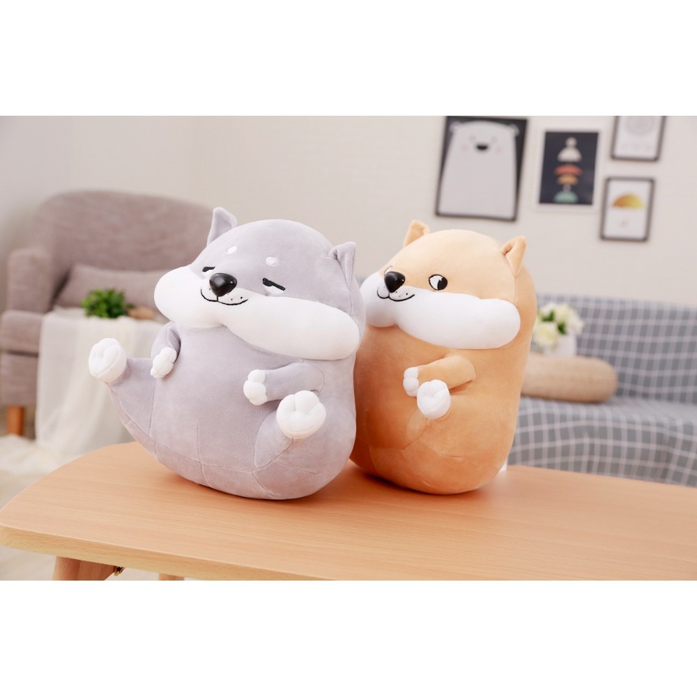 fat corgi plush