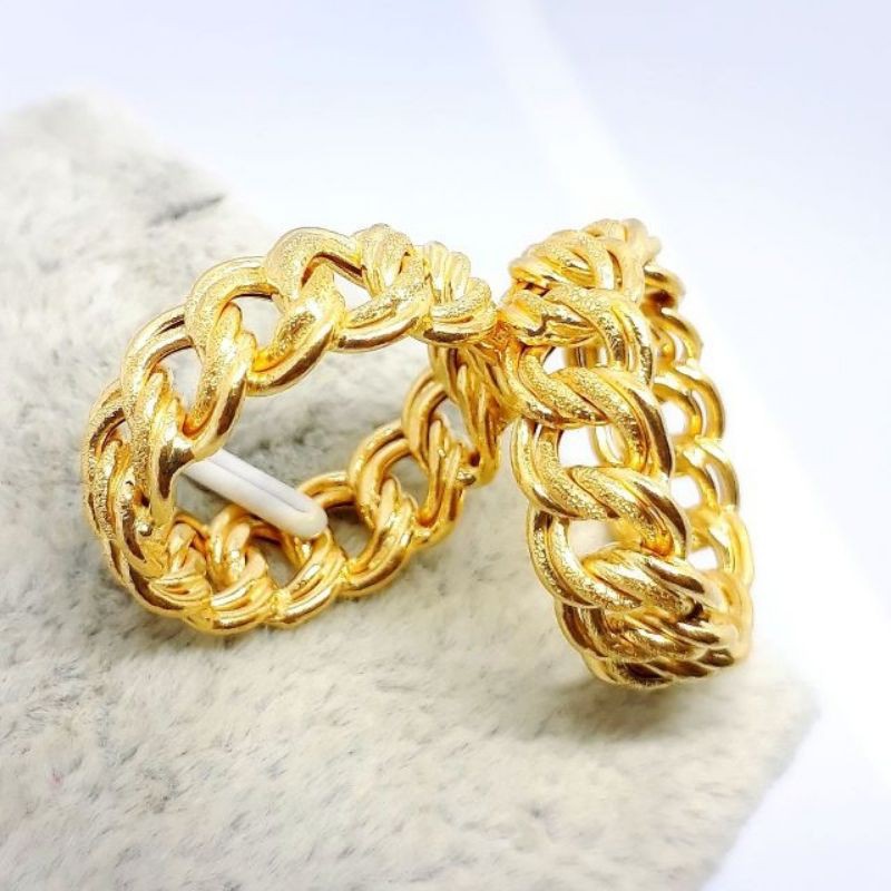 Cincin Coco 916 Emas Tulen Shopee Singapore