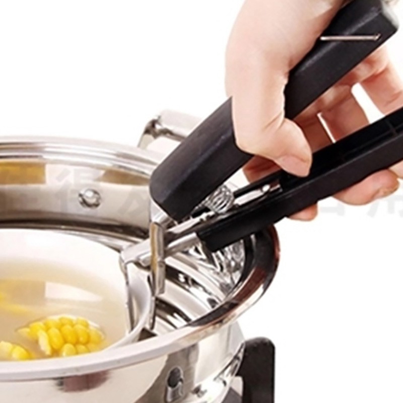 Nonslip Stainless Steel Antiscalding Clip Creative Multifunction