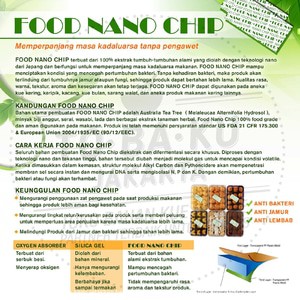 Food Nano Refreshment Chips t Bio Replacement For Silica Gel 1pcs Shopee Singapore