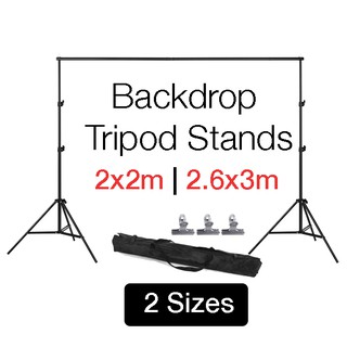 [SG Seller] Background Dual Tripod Stands (multi sizes)