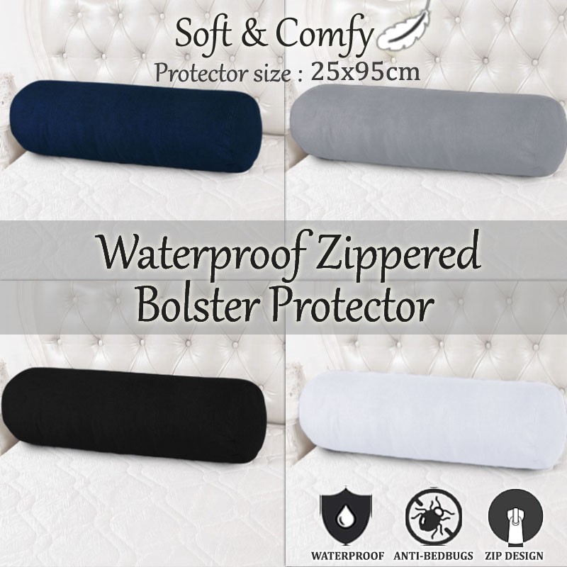 🇸🇬 Zip Waterproof Bolster Protector Zipper Bolster Case Bolster