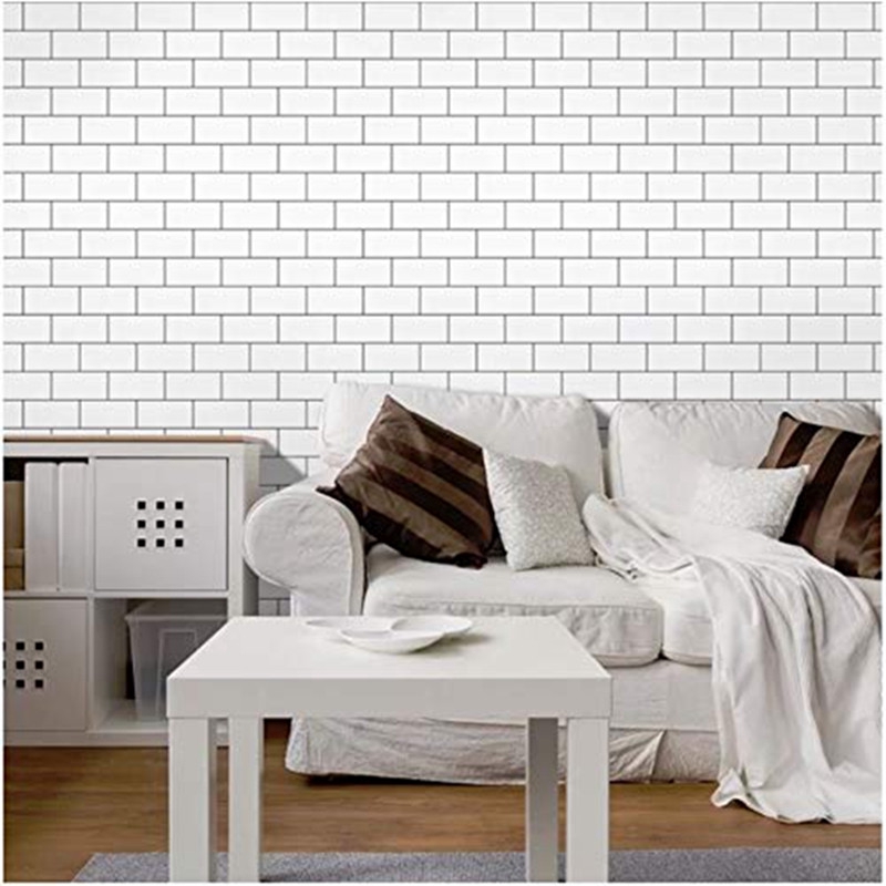 Peel And Stick Tile 3d White Backsplash 25cm X25cm Premium Kitchen Backsplash Peel And Stick Tile Shopee Singapore