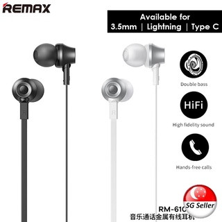 REMAX RM-610D Earphones For All Apple and Android devices compatible with smart phones , laptop, desktop